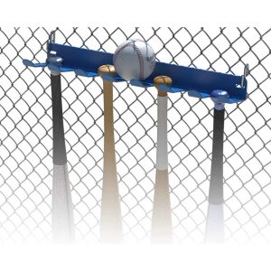Heavy Duty Baseball & Softball Bat Rack for Dugout or Wall Display