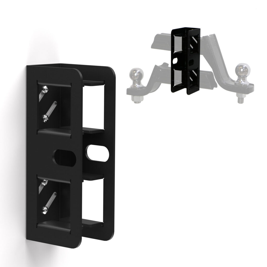 Hitch Stor Hitch Mounted Cargo & Bike Rack Wall Storage Mount - C2M